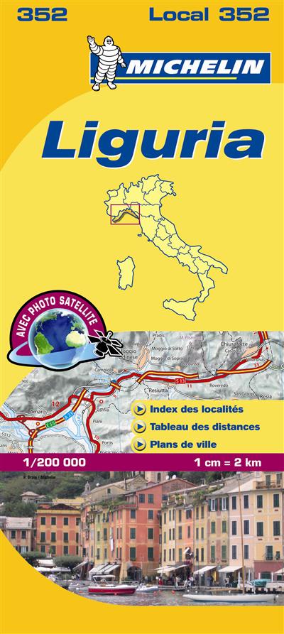 CARTE DEPARTEMENTALE LIGURIA